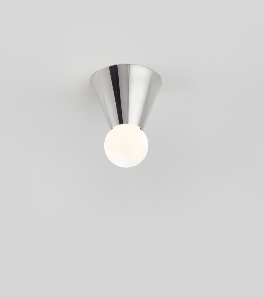 David Hunt Coast Nickel Plated Solid Brass 1 Light Outdoor Bulkhead IP44