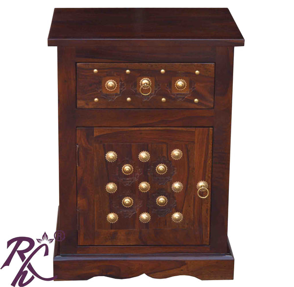 Solid Wood Bed & Table