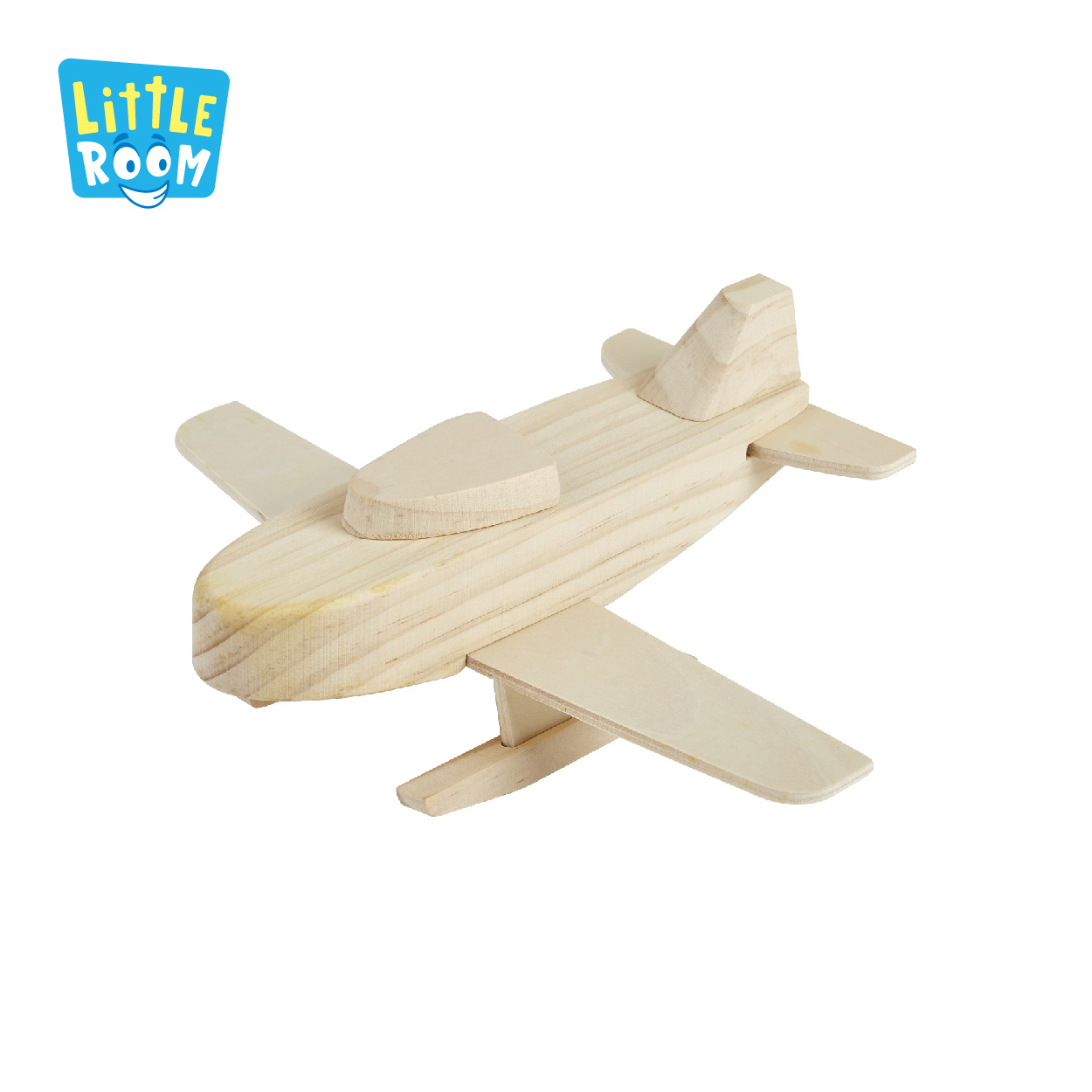  Little Room Diy 3D Wooden Puzzle Airplane Toys Solid Wood Arts And Crafts Airplane Model Building Educational Toys