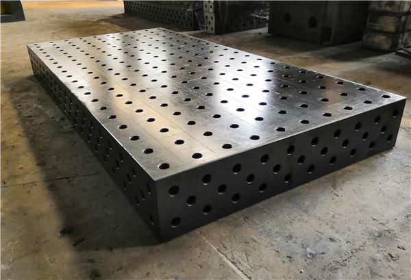 Nitrided treatment welding table