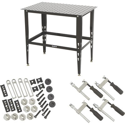 BuildPro 4' (1.2m) x 3' Welding Table - Nitride Finish BuildPro 4'x3' Welding Table - Nitride Finish | Arc-Zone [SHT-TMQ--54738--] - $2,810.00 : Arc-Zone.com, Welding Accessories Store