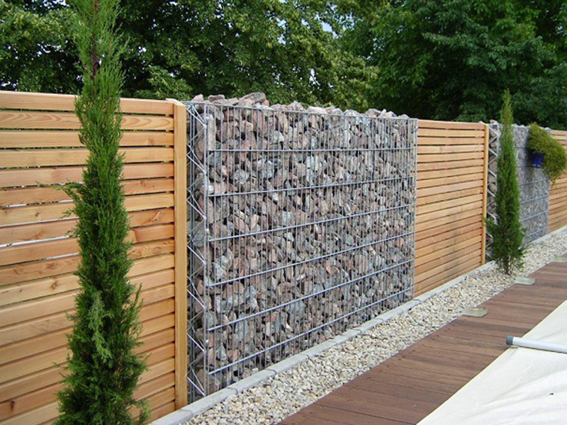 Durable and Eco-Friendly Stone Cage for Various Landscaping Needs