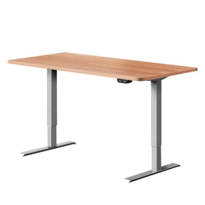 Electric Adjustable Height Office Desk for Ergonomic Standing and Sitting