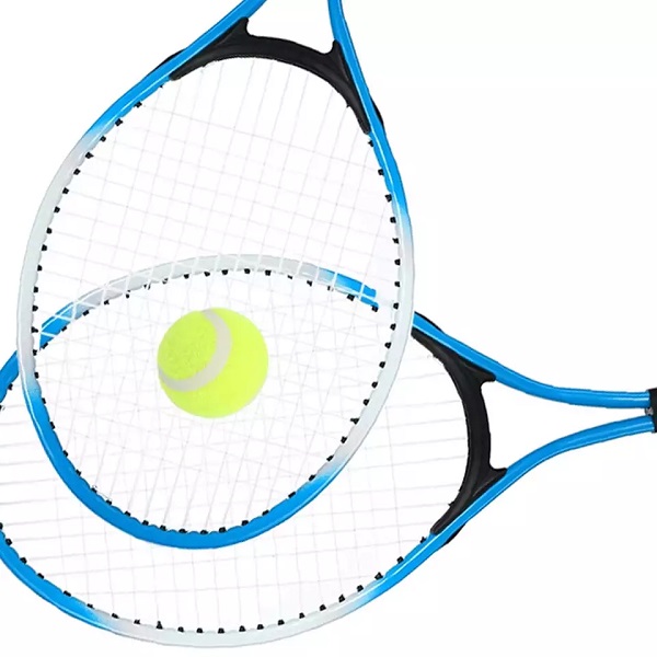  OEM Customize Logo High Quality Tennis Racket Factory Price New Tennis Rackets Blue And Black Tennis Rackets At Wholesale