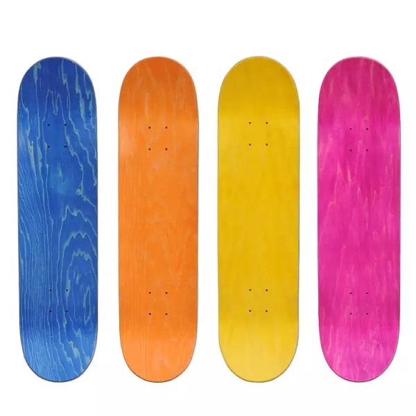 100% Canadian hard maple skate board deck blank skateboard custom