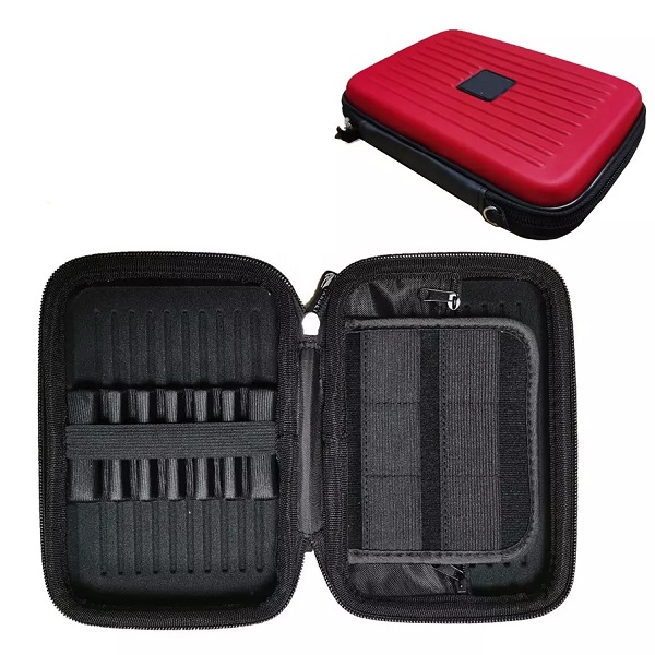Custom Slim EVA Shell Foam Soft Tip Darts and Accessories Carry Pocket Case