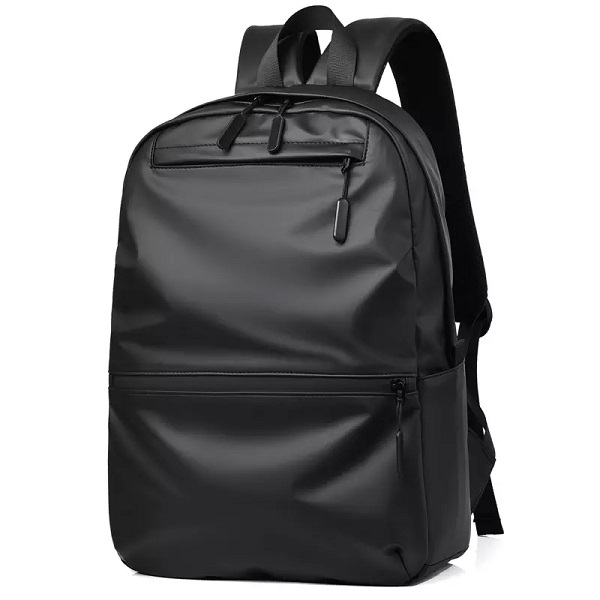 wholesale custom unisex pu leather school college laptop bag outdoor casual travel waterproof backpacks