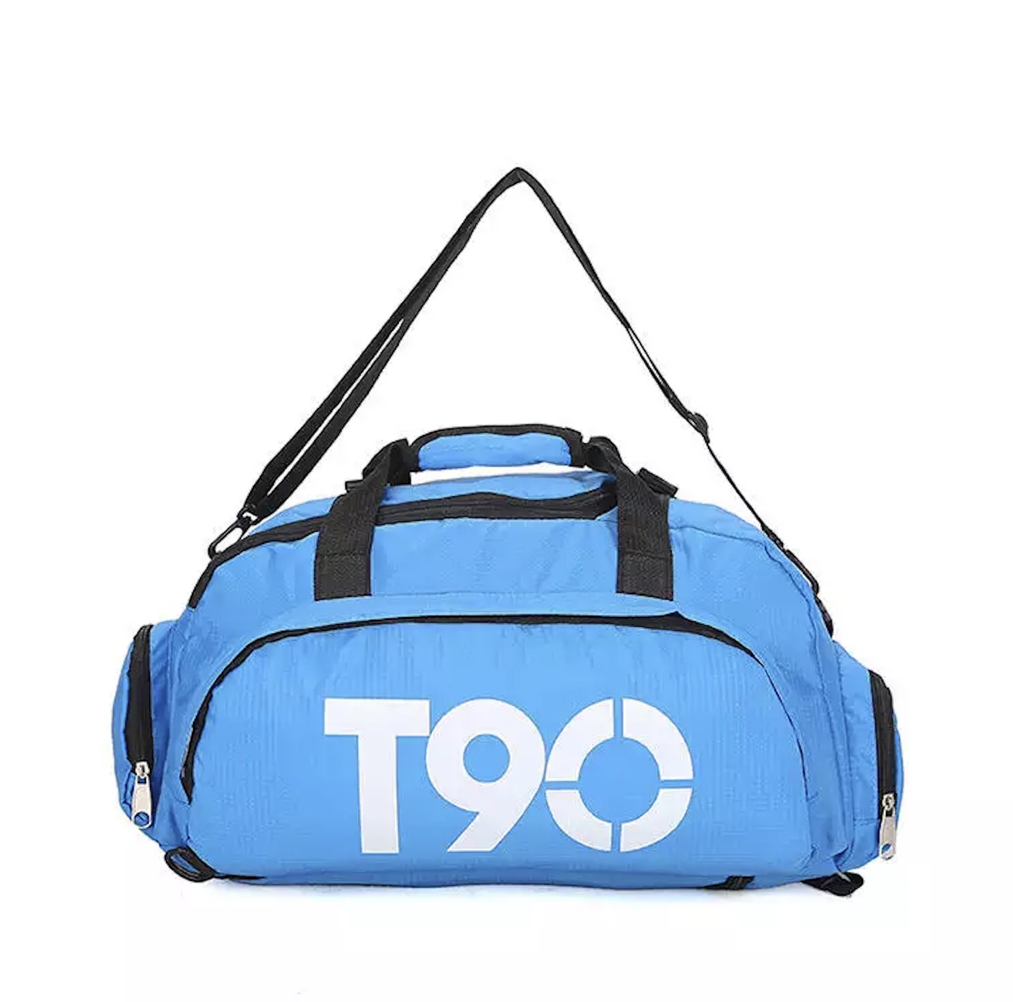 Custom Logo Travel Duffel Bag With Shoe Compartment T90 Basketball Football Training Soccer Ball Sports Women Men Duffle Gym Bag
