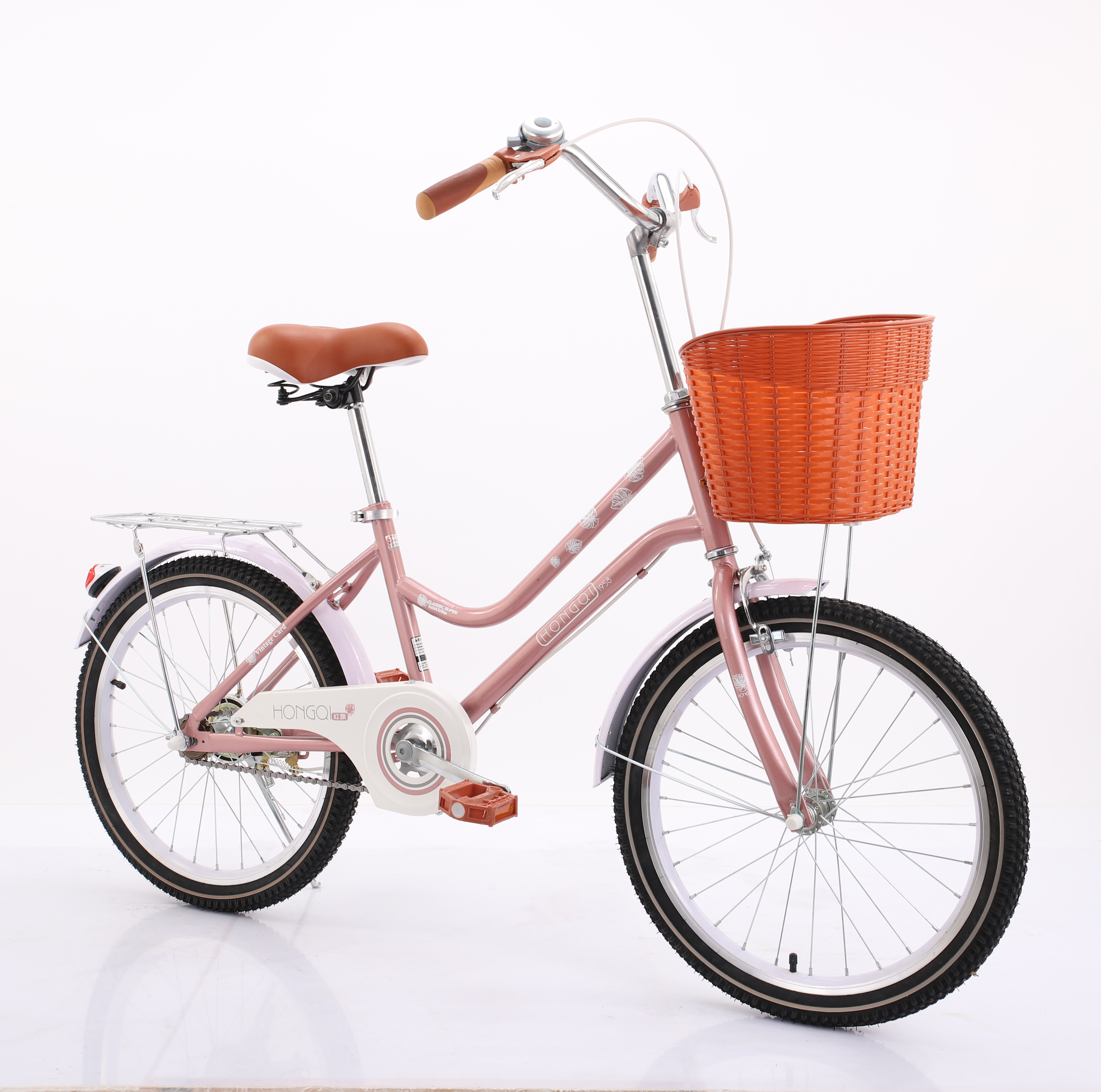 26 Inch Student City Bicycle Women Bike Popular Lady Girls Classic Retro Road Bike Pink Purple Aluminum Alloy Customized