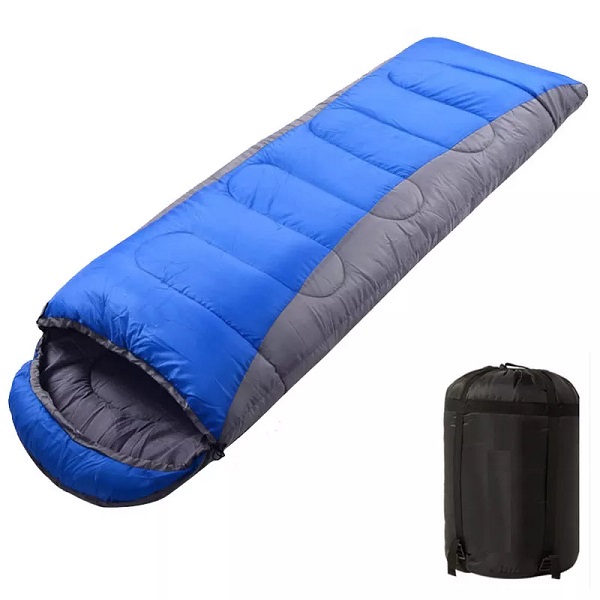 Thickening Outdoor Camping Sleeping Bag in Winter Orange Grey Blue Grey Coloured Sleeping Bag Driving Camping Sleeping Bag