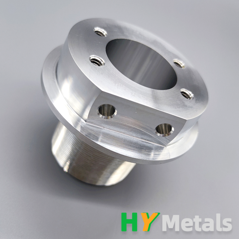  High precision CNC turning parts with machined external threads