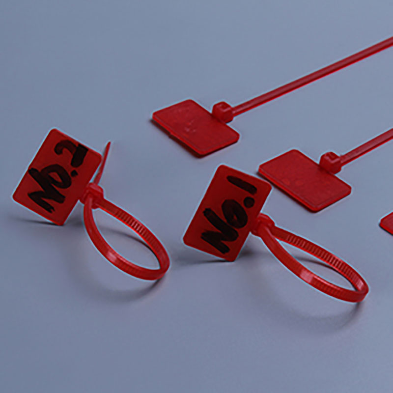 Marker Brand Plate Type Cable Tie