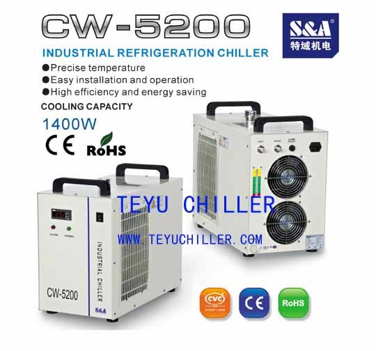 Efficient Industrial Chiller for Cooling CO2 Laser Tubes