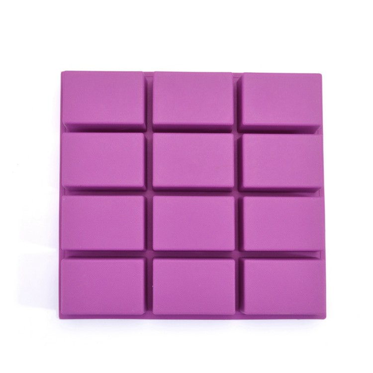 Square soap mold silicone size:32.9x24.6x3.4cm