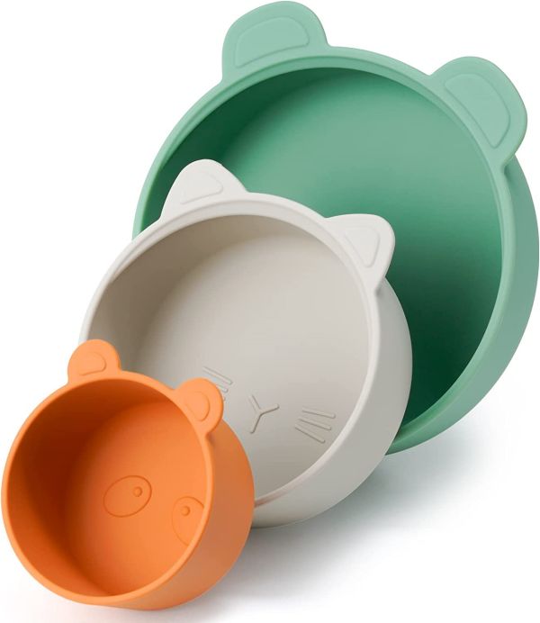 Custom Manufacturer Silicone Baby Bowls