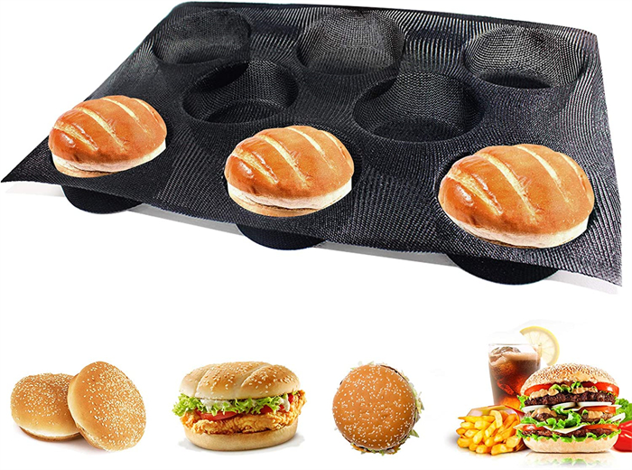 Custom Perforated Silicone Burger Molds
