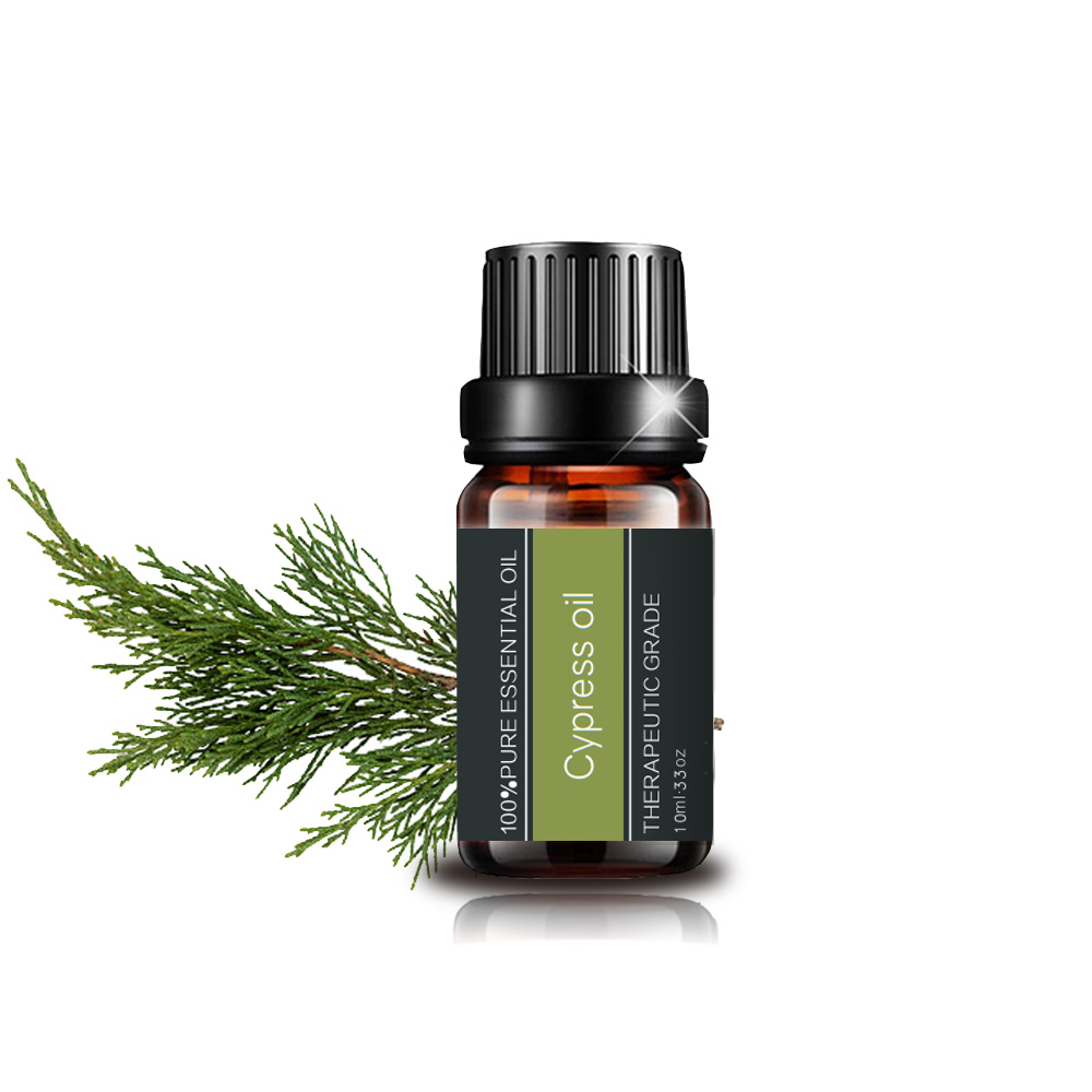 Private Label Cypress Essential Oil 100% Pure Top Grade Aromatherapy Cypress Oil For Diffuser Massage