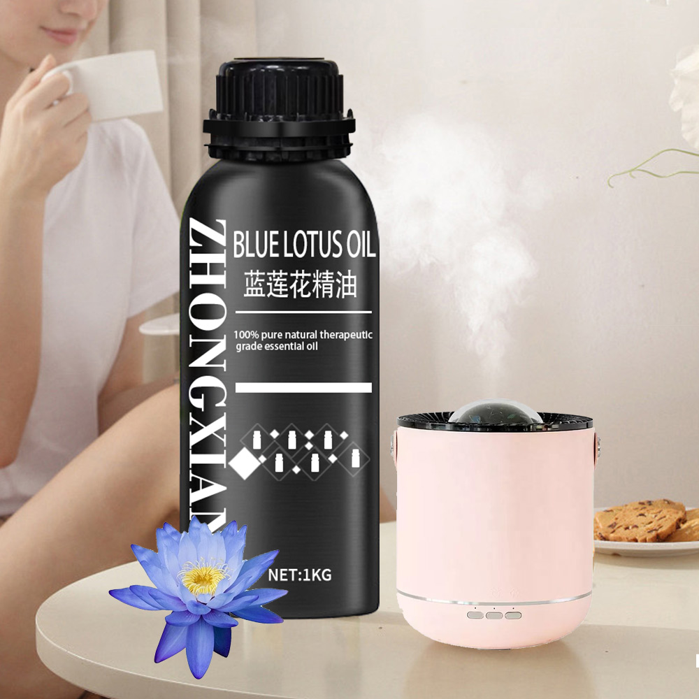 bulk price natural organic blue lotus flower extract essential oil
