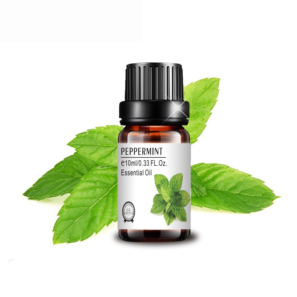 high quality 10ml private label peppermint essential oil for massage air refresh