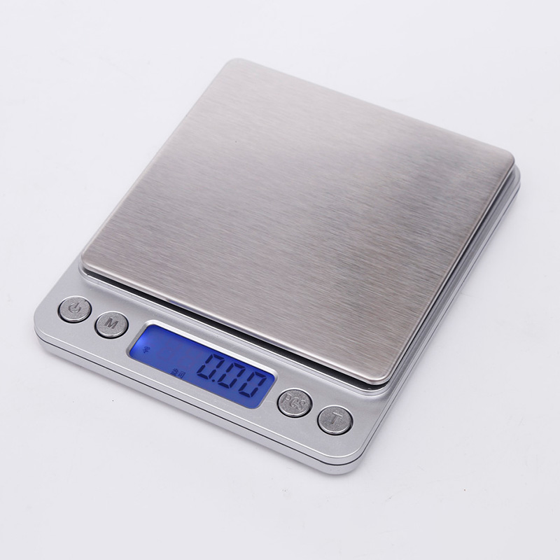 Compact Digital Kitchen Scale for Precise Food Measurement