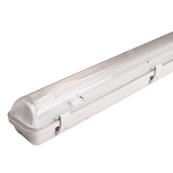 Waterproof Fitting with LED Tube-Divided Body Light Fitting