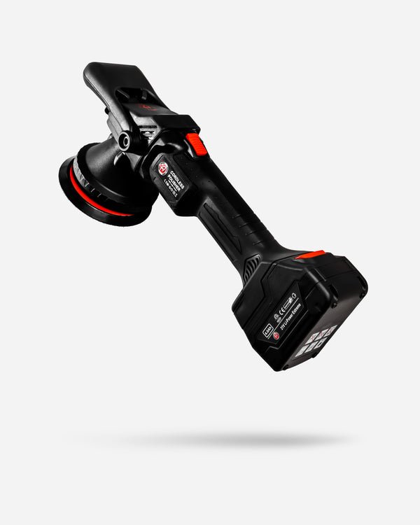 SPTA 20V Cordless Car Polisher 3000-5000Rpm Variable Speed Polishing Machine with Two 4000mA Mini Wireless Power Driver DC Lithium-Ion Battery - Valeters