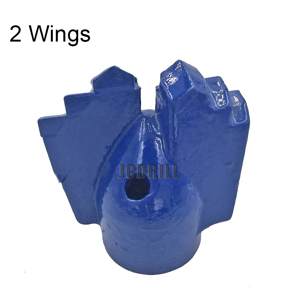 3 3/4" 2 Wings Air Flush Step Drag Bit For Water Well