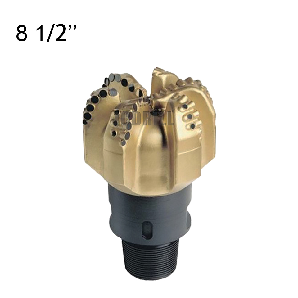 8 1/2 Inch Steel Body Pdc Drilling Bit With 5 Blades For Oil And Water Well Drilling