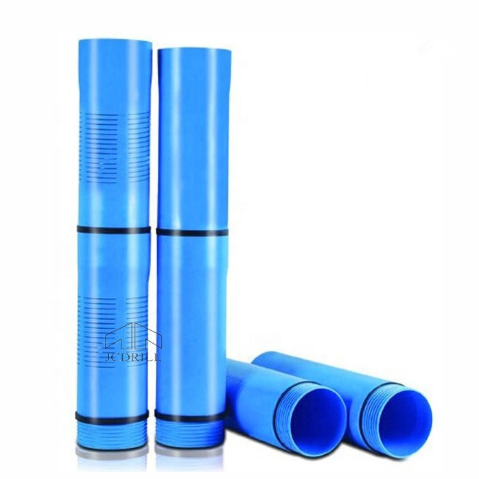 90x3000mm Slotted Pipe Water Screen UPVC Water Pipe
