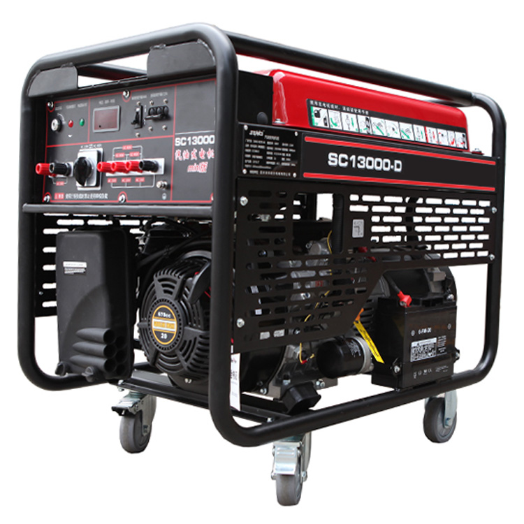 SC13000-D 11000watts portable generator with 4 wheels
