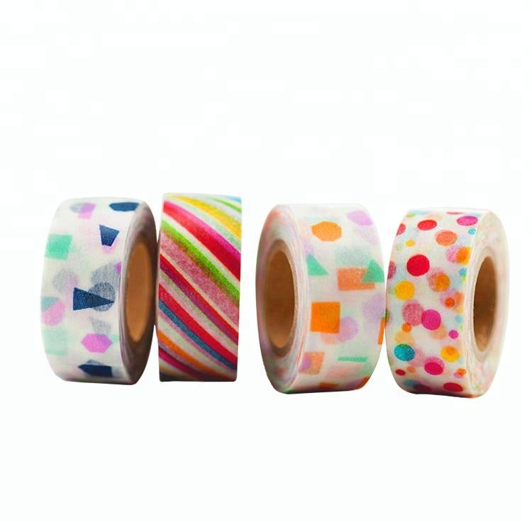 Custom adhesive paper masking tape decoration washi tape