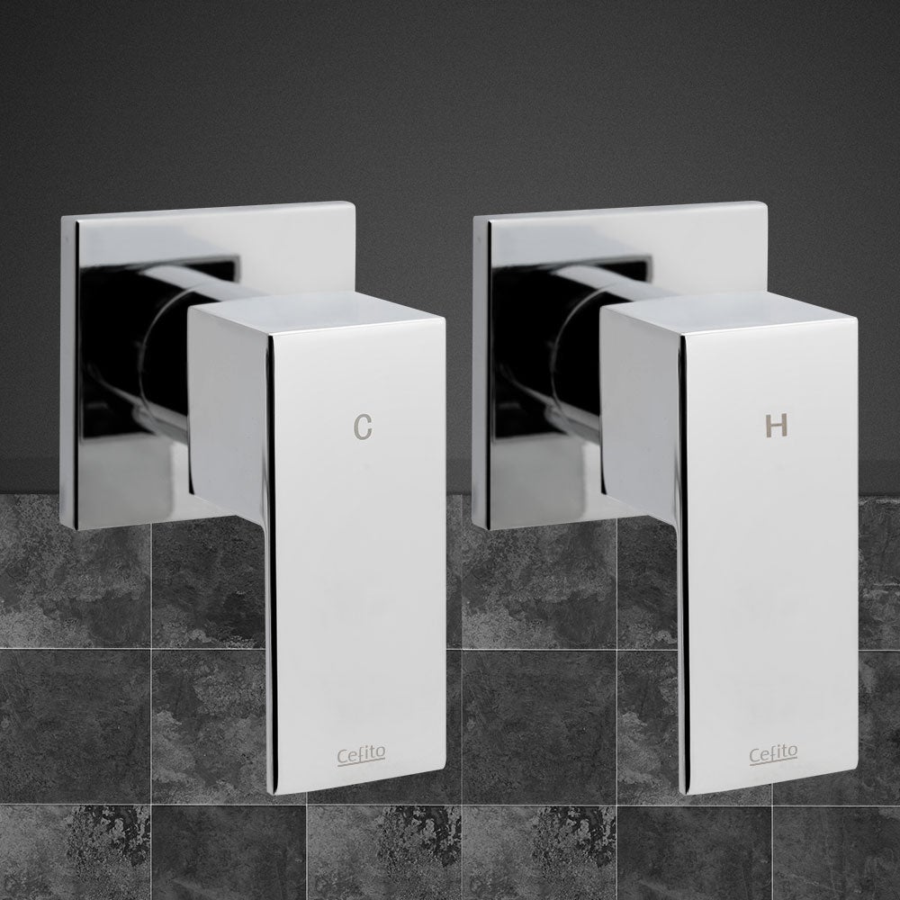 Cqq Bathroom shower Shower set Full copper bathroom with hot and cold faucet gold-plated European style golden shower set shower (Design B) Device shower nocjlo4566-Furniture - nathanwildhouse.com