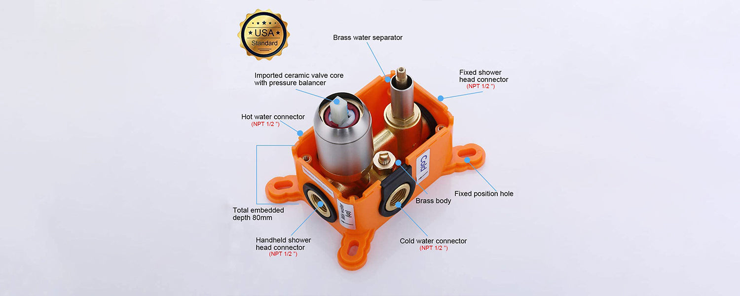 Shower Faucet Digital Display Shower Faucet Water Shower Faucet Cartridge Replacement Cost nueveideas.com