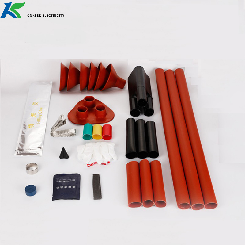 10KV Three Cores Outdoor Heat Shrinkable Termination Kits