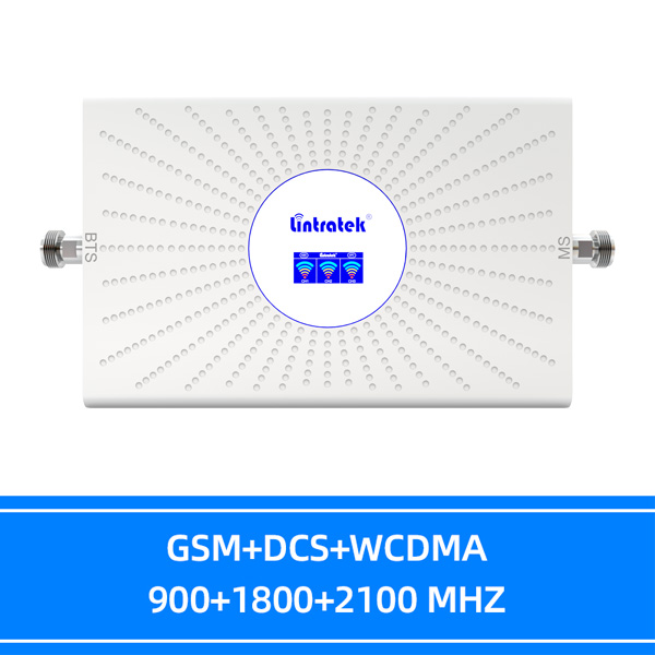 AA23-GDW 2G 3G 4G Lte Amplifier 70dB Tri-Band Extender Mobile Repeater Signal Booster