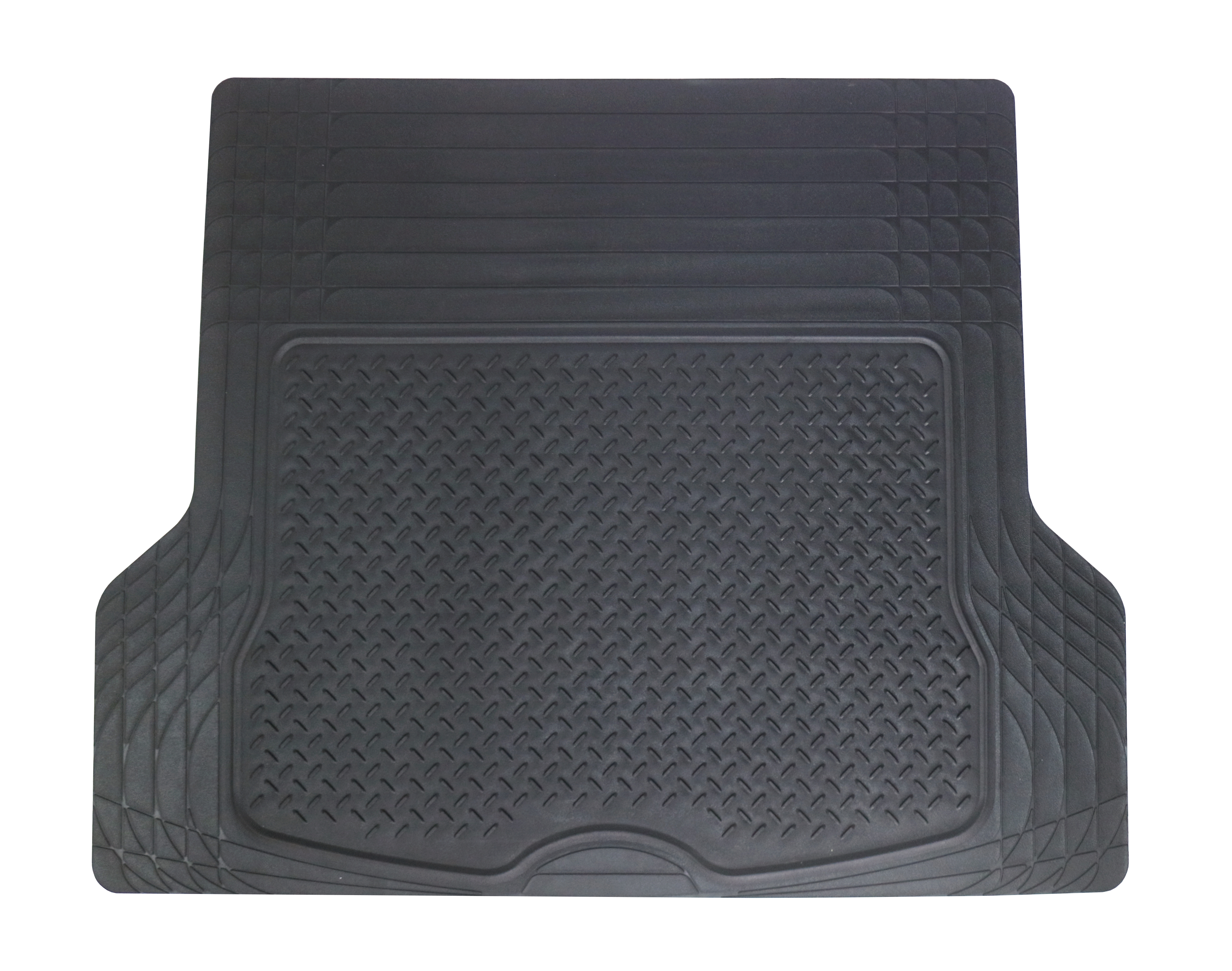  Heavy Duty Cargo Liner Floor Mat-All Weather Trunk Protection, Trimmable to Fit & Durable HD Rubber Protection for Car SUV Sedan Auto