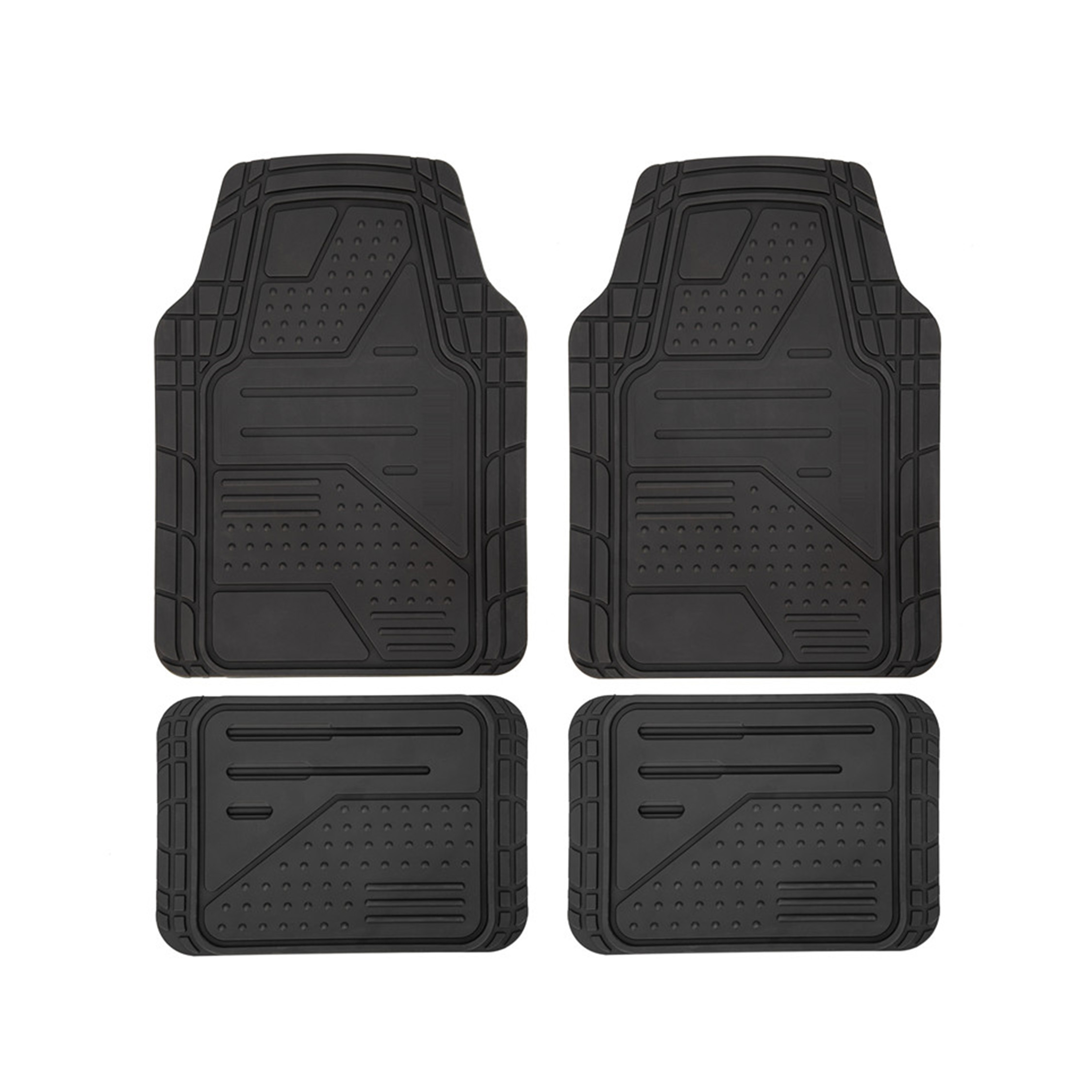  Automotive Floor Mats Black/Blue/Red Climaproof semi-universal 4pcs personalized car mat 21874