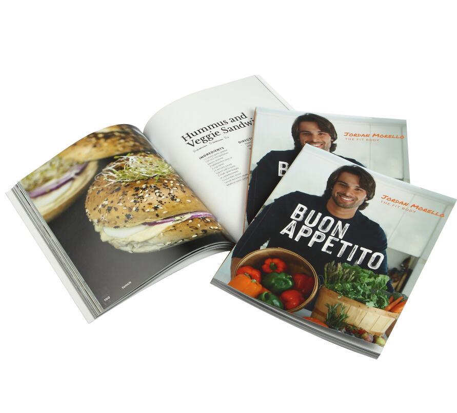 China Custom Harcover Family Cook/Magazine/Gourmet Book Print