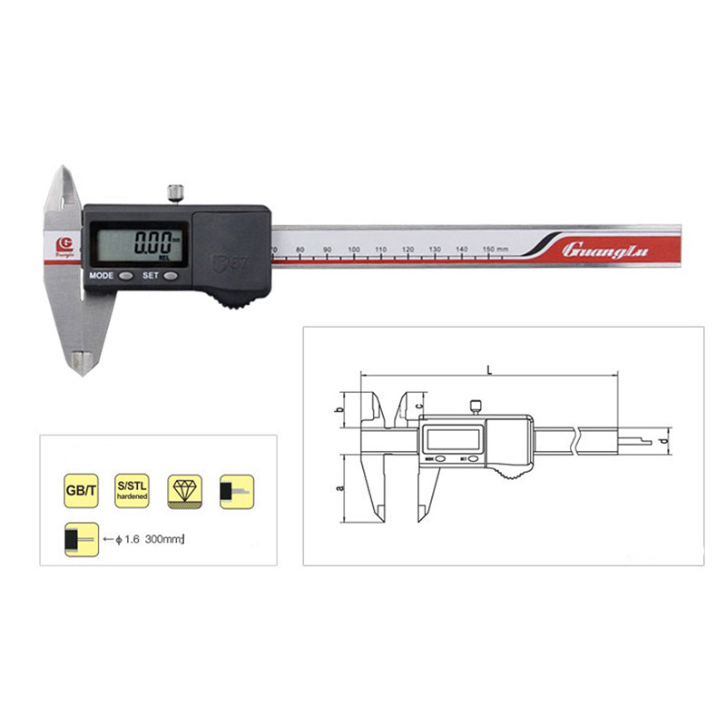 IP67 waterproof digital caliper