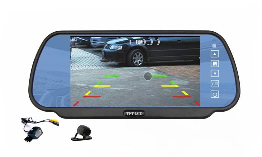Rearview Mirror Backup Camera Wireless Mirror Backup Camera 7 Inch Monitor For Truck And Bus Xtreme Rear View Mirror With Backup Camera Reviews  appetude.com