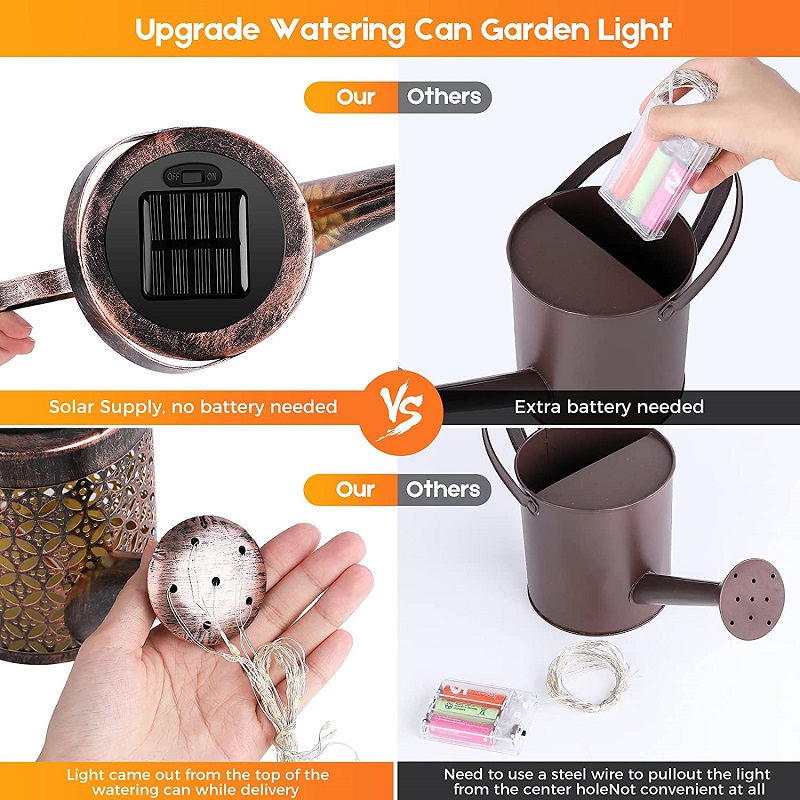 Watering Can Solar Light