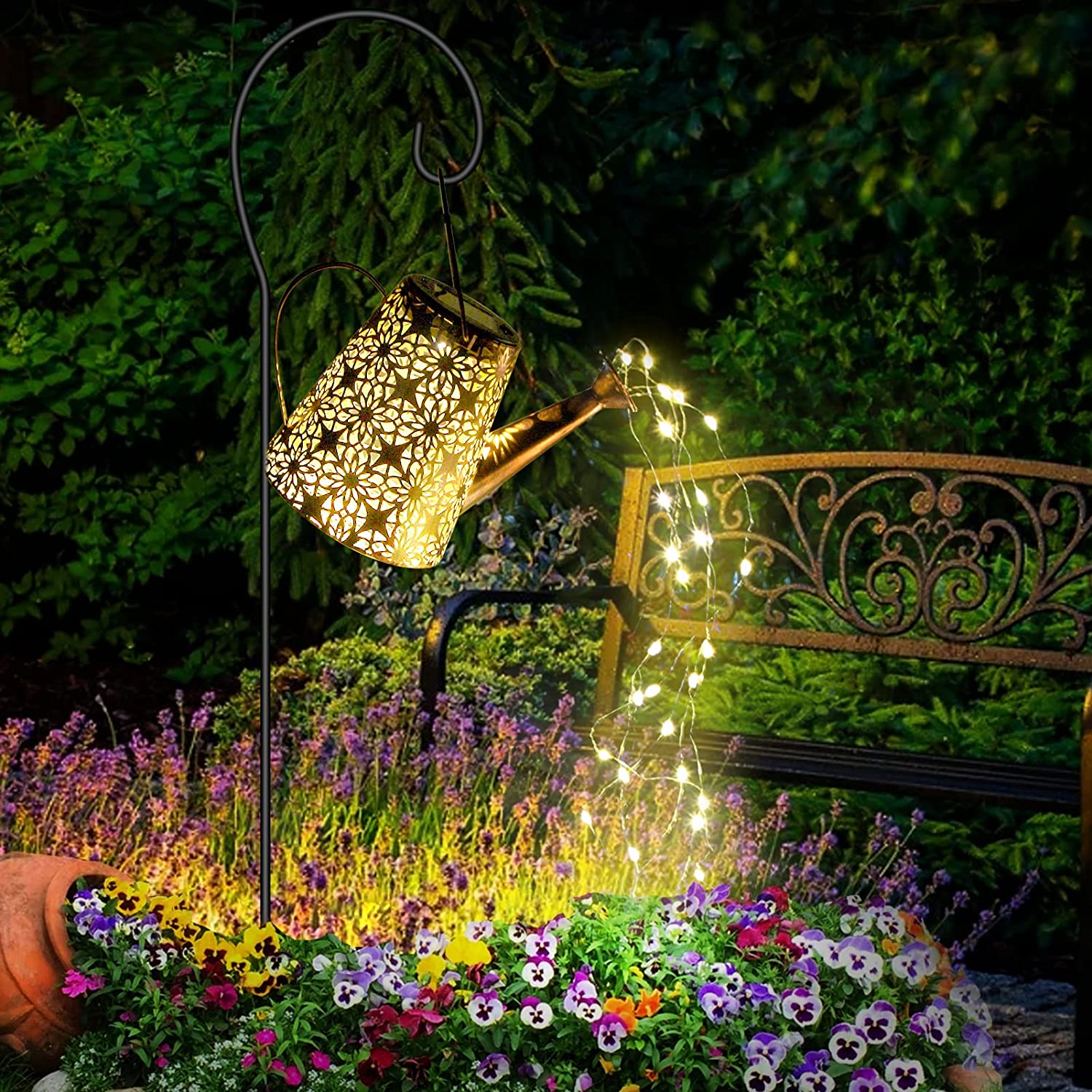 Watering Can with DIY Lights