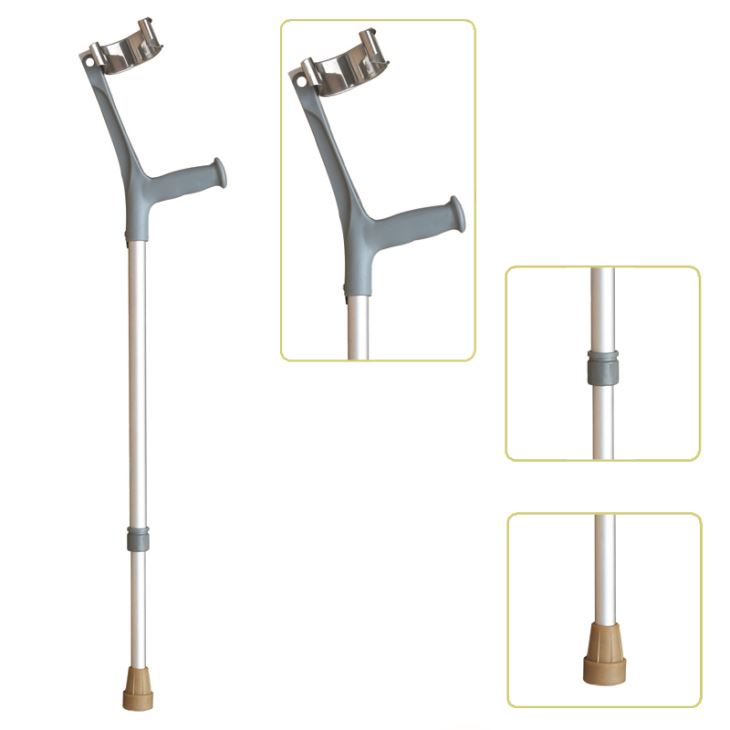 Height Adjustable Walking Forearm Crutch