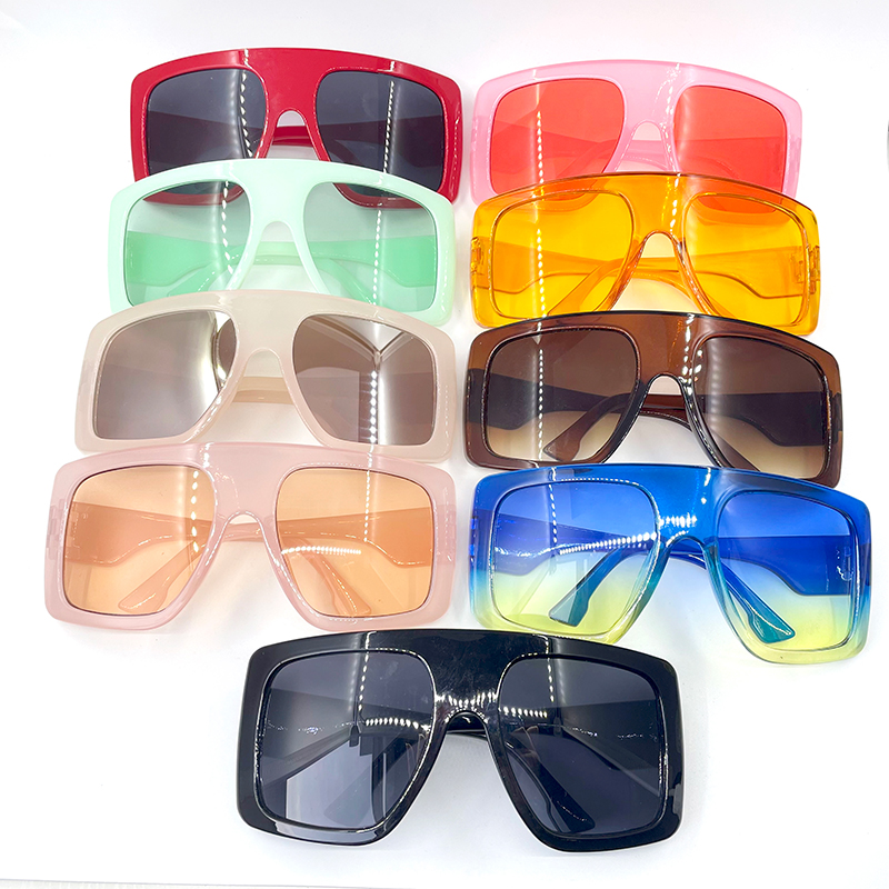 OEM&ODM Fashionable Sun glasses oversized Trendy Custom Women Sunglasses