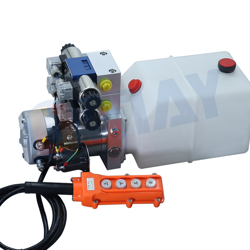 DC12V24V 2.2KW Double Acting Hydraulic Power Packs with Wireless Remote Control