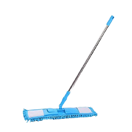 Dust Mop for Floor Cleaning Microfiber Professional Dry & Wet Flat Mops for Tile Floors with Chenille Refill Mopping Pad for Hardwood,Tile,Marble Floor