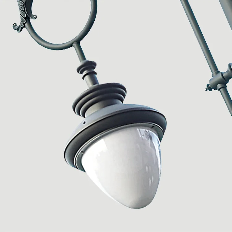 Outdoor Garden Pole Light With Hook Plug In Electric Street Lights chandeliers