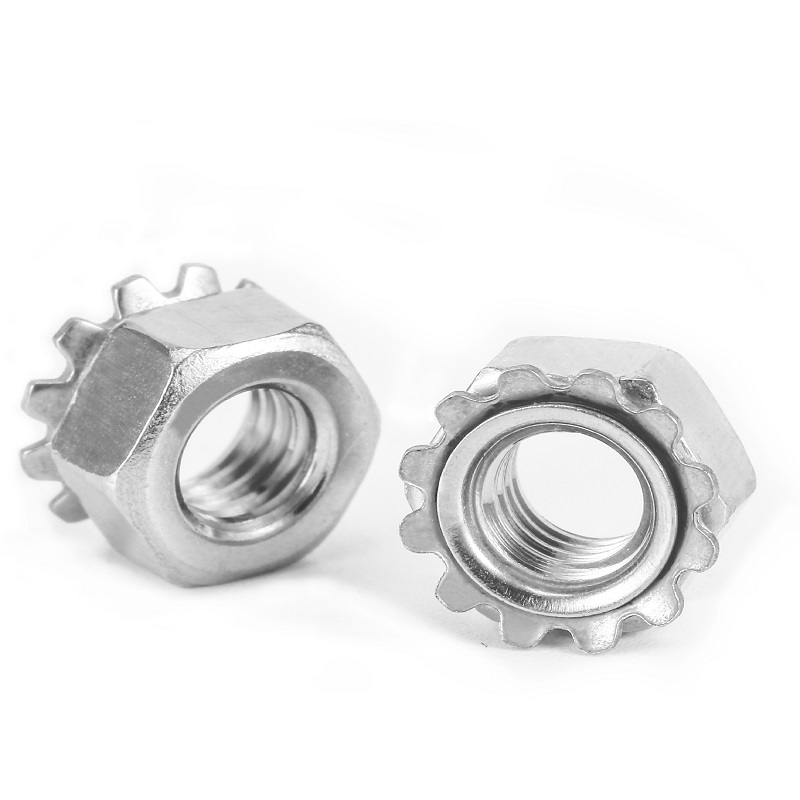 Stainless Steel Flange Lock Nut: High-Quality Nut for Secure Fastening
