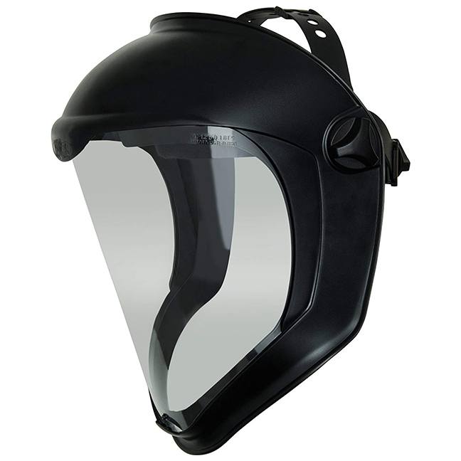 Revolutionary Lightweight Face Shield for Rugged Jobs - Provides Enhanced Protection Against Airborne Debris, Splash, and Welding Infrared Radiation