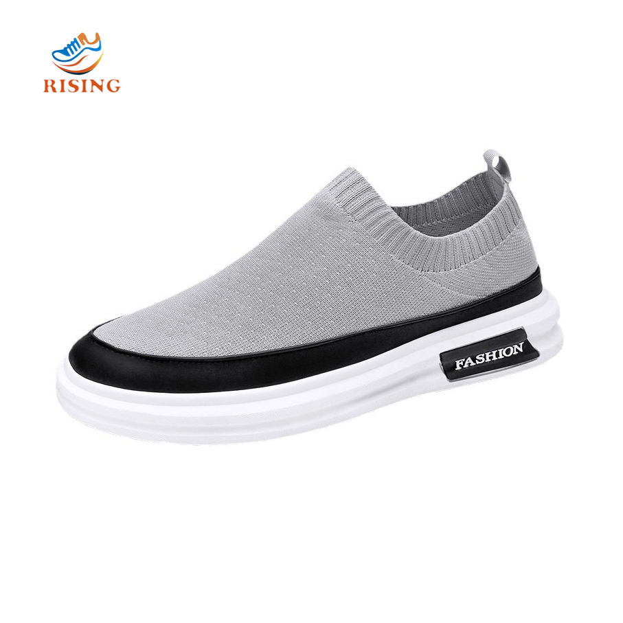 Men Slip on Casual Trainers Walking Shoes - Breathable Slip-on Lightweight Comfortable Tennis Mesh Sneaker